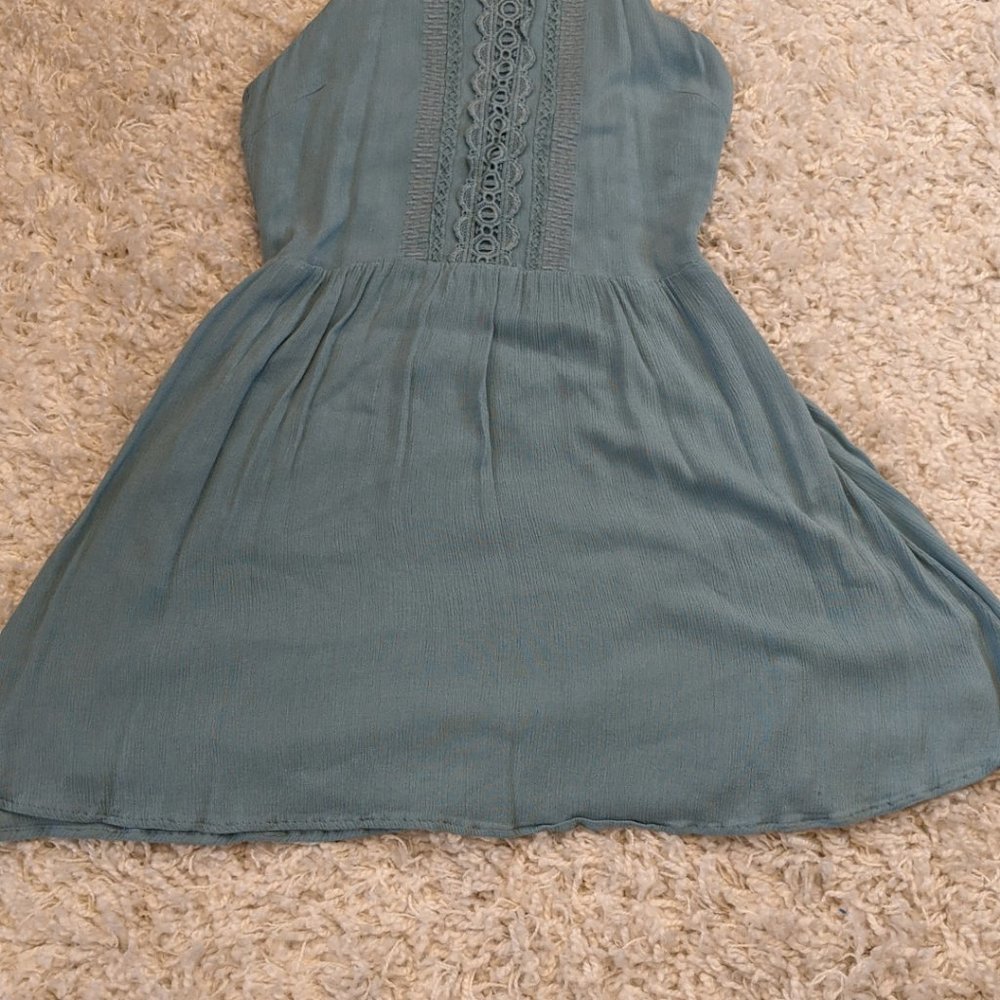 Lulu's Dress Green Medium